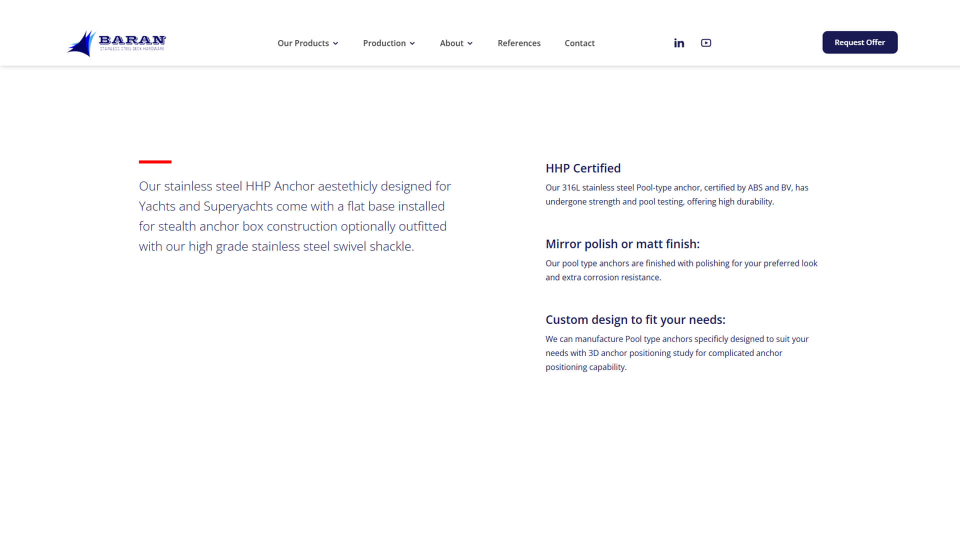 Ürün detay sayfası detaylı bilgi alanı tasarımı