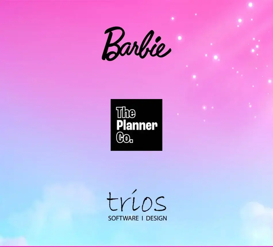 Barbie markası için The Planner Co pazarlama ajansı ve Trios teknoloji çözüm ortaklığı sürdürülebilir iş birliği görseli