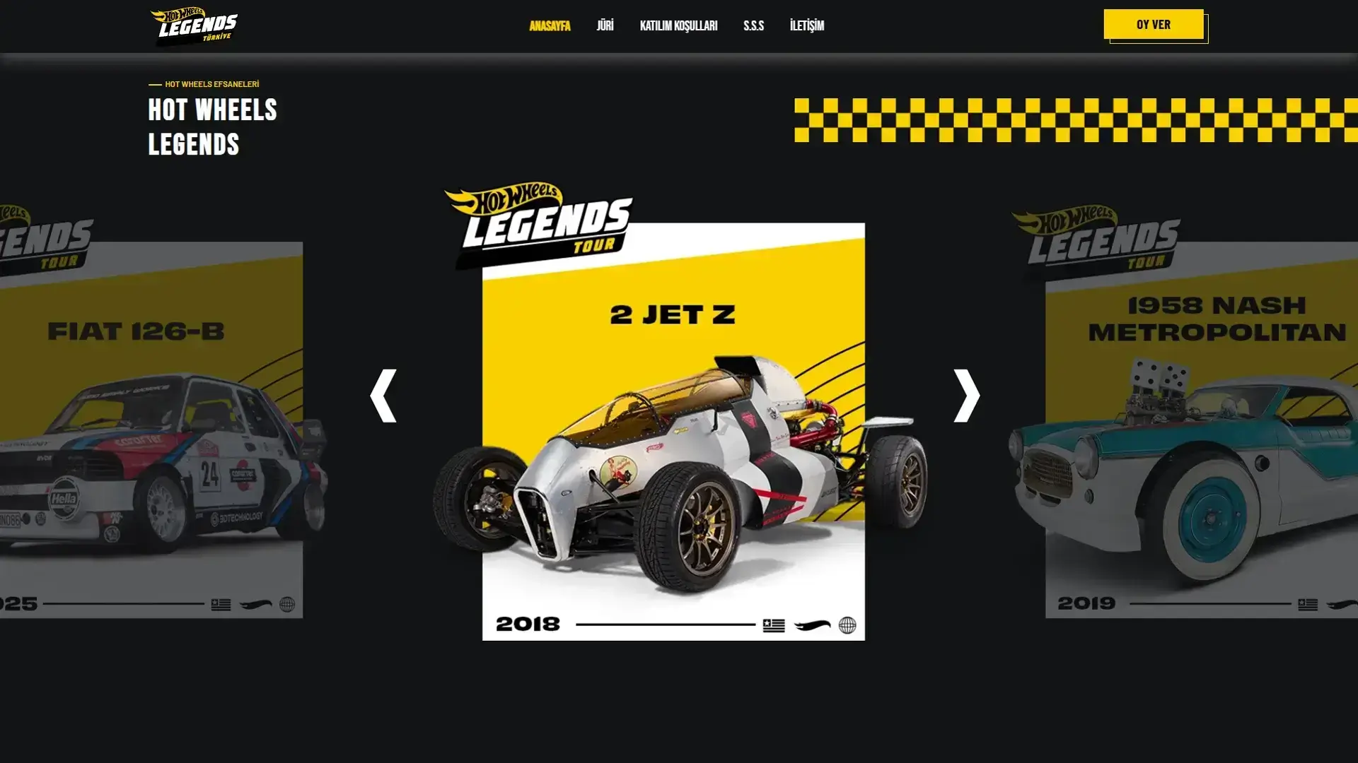 Hot Wheels Legends Eski Kazananlar Sunumu