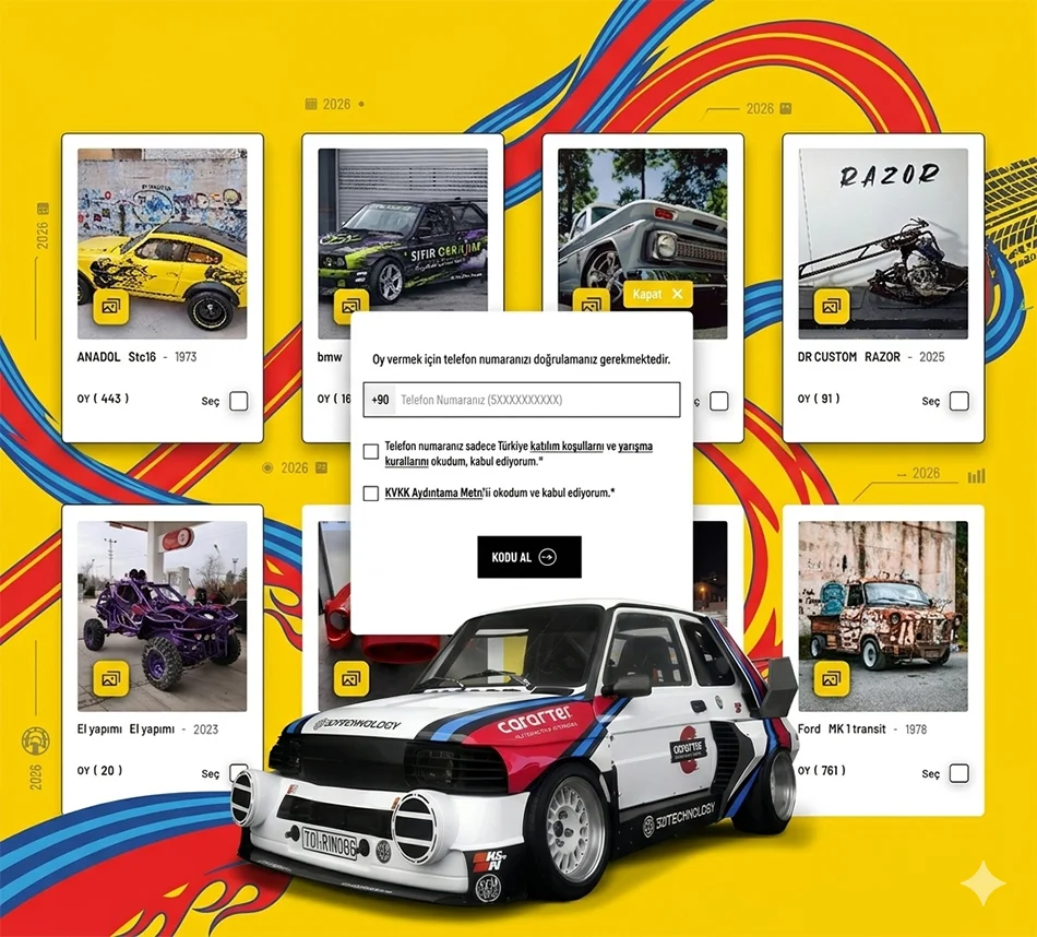 Hot Wheels Legends Türkiye 2026 Canlı SMS Doğrulama ve Güvenlik Altyapısı Ekranı