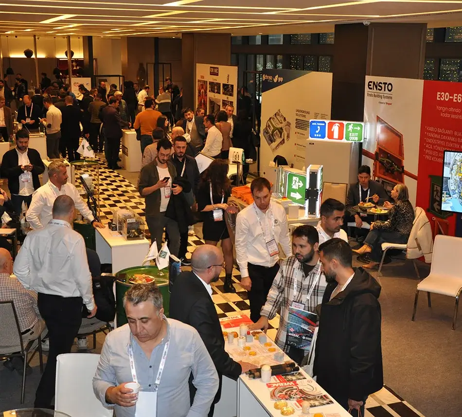 Tunnel Turkey Sempozyum Katılımcı Alanı ve Sponsor Sergi Stantları