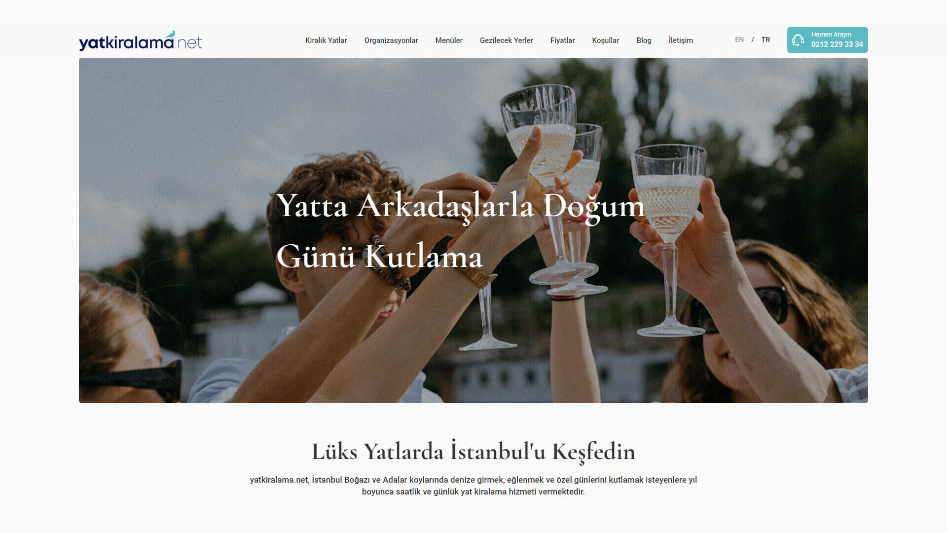Web sitesi anasayfa banner tasarımı