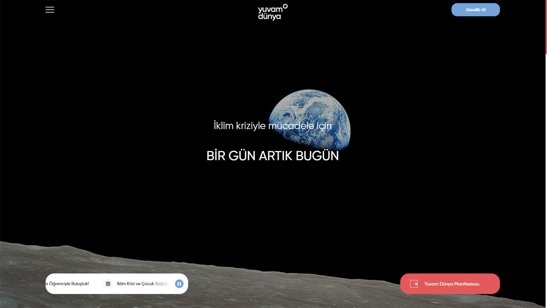 Anasayfa Banner Alanı Tasarımı