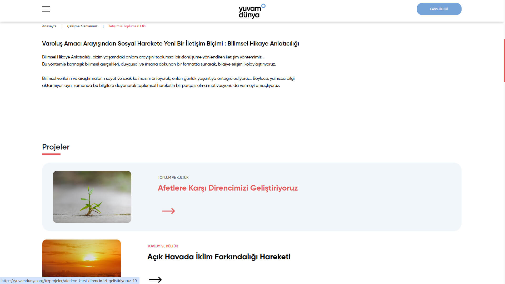 Çalışma Alanı Sayfası Tasarımı