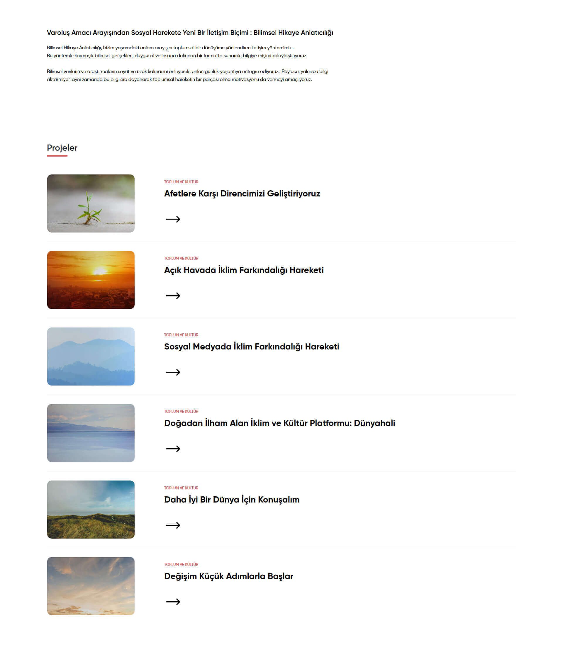 Çalışma Alanı Sayfası Tasarımı