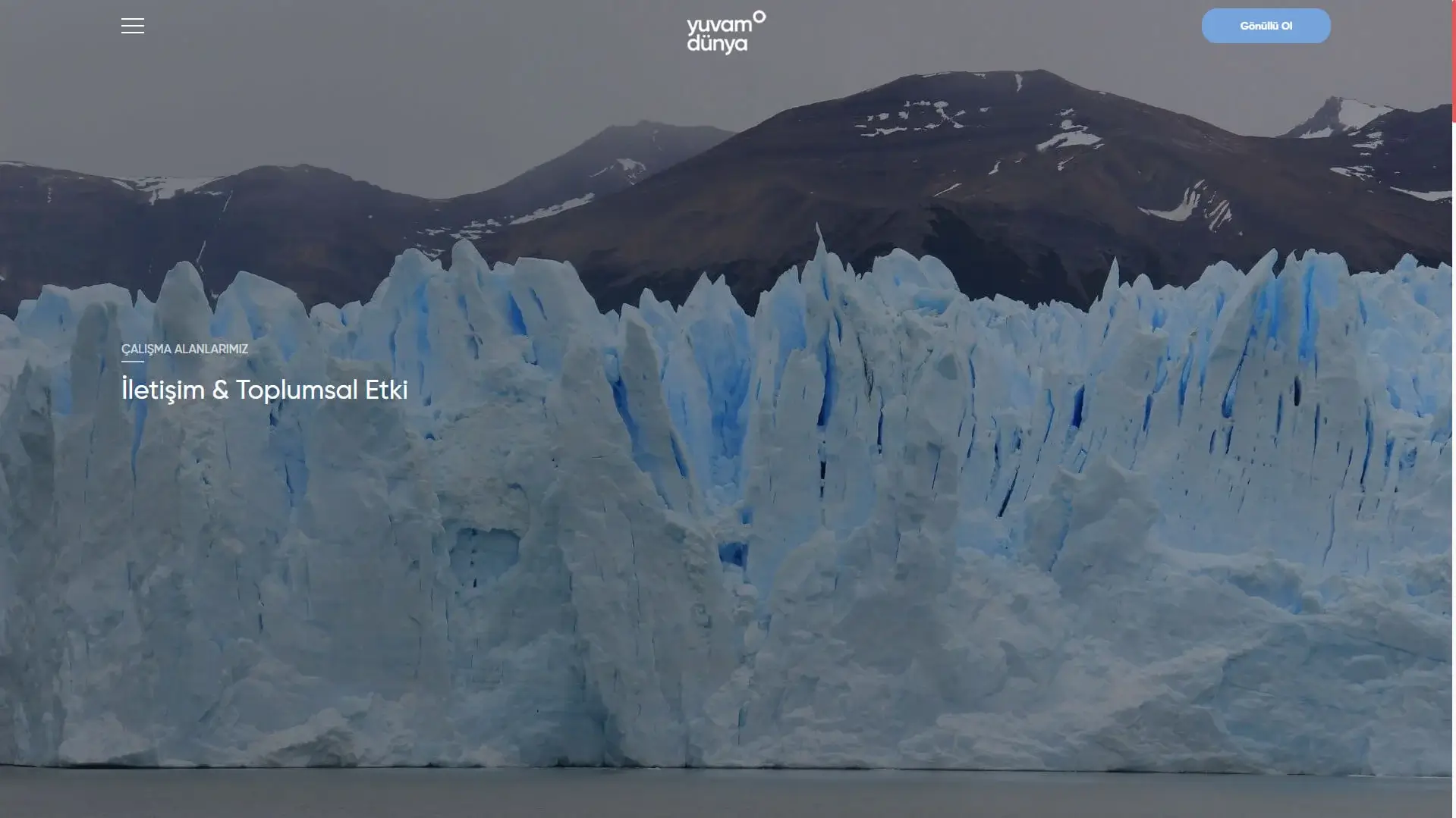 Çalışma Alanları Banner Alanı Tasarımı