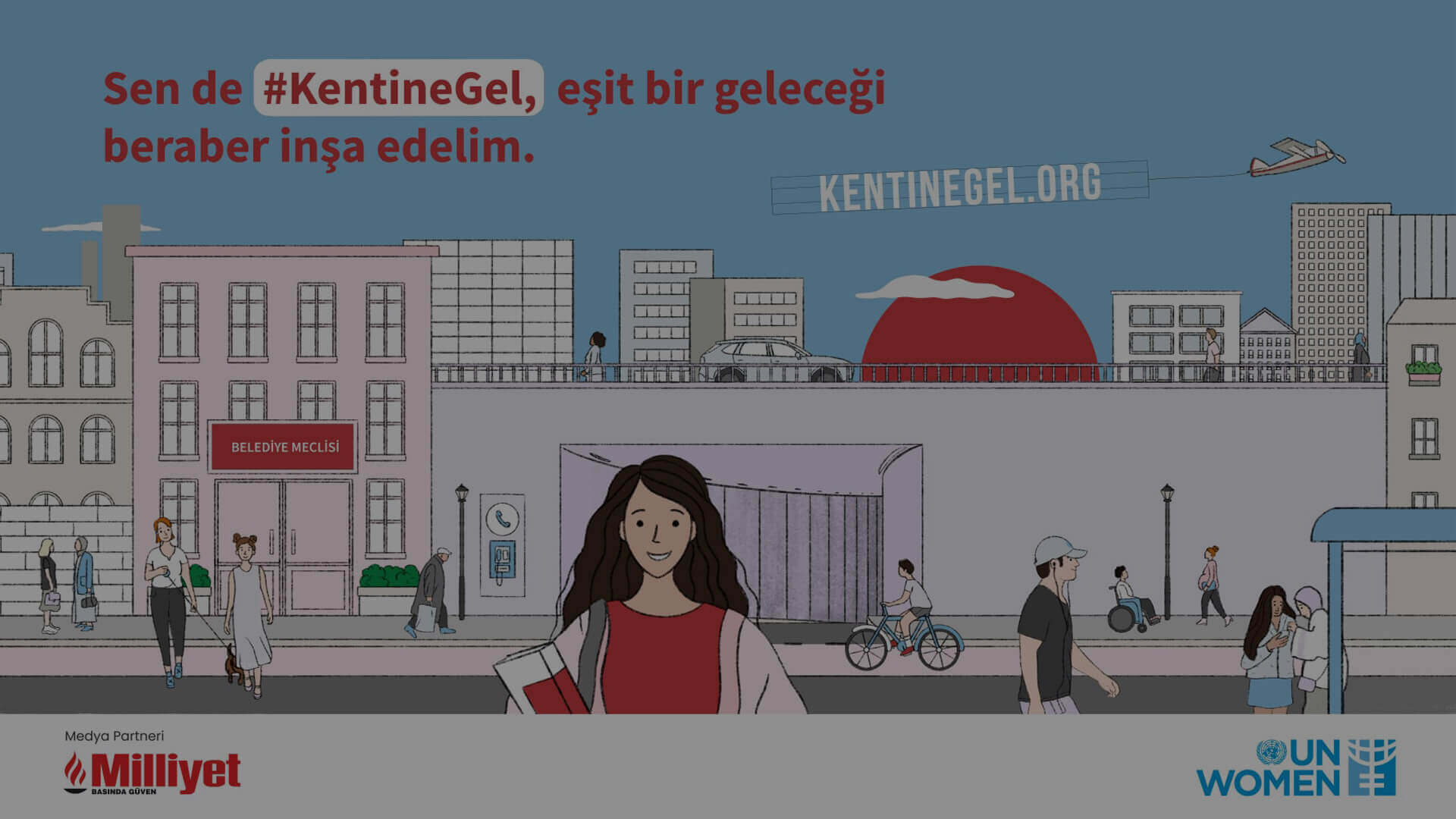 BM Kadın Ofisi'nin projesi olan KentineGel.org web sitesinin erişilebilirlik çalışmaları başladı.