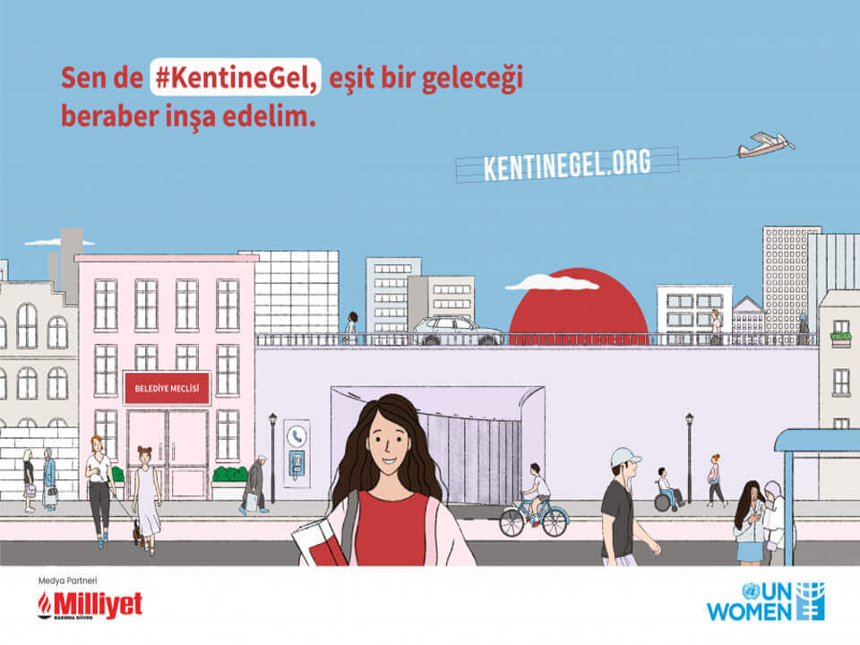BM Kadın Ofisi'nin projesi olan KentineGel.org web sitesinin erişilebilirlik çalışmaları başladı.