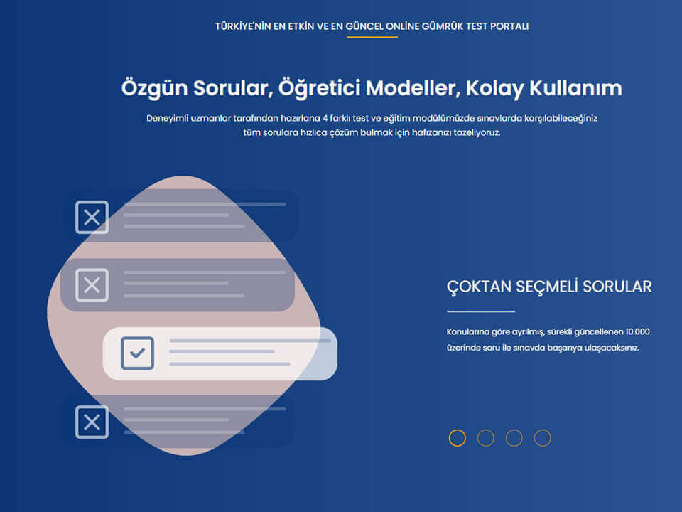 KTG Eğitim Web Sitesi Tasarımı & Online Test Portalı Arayüzü Yenilendi