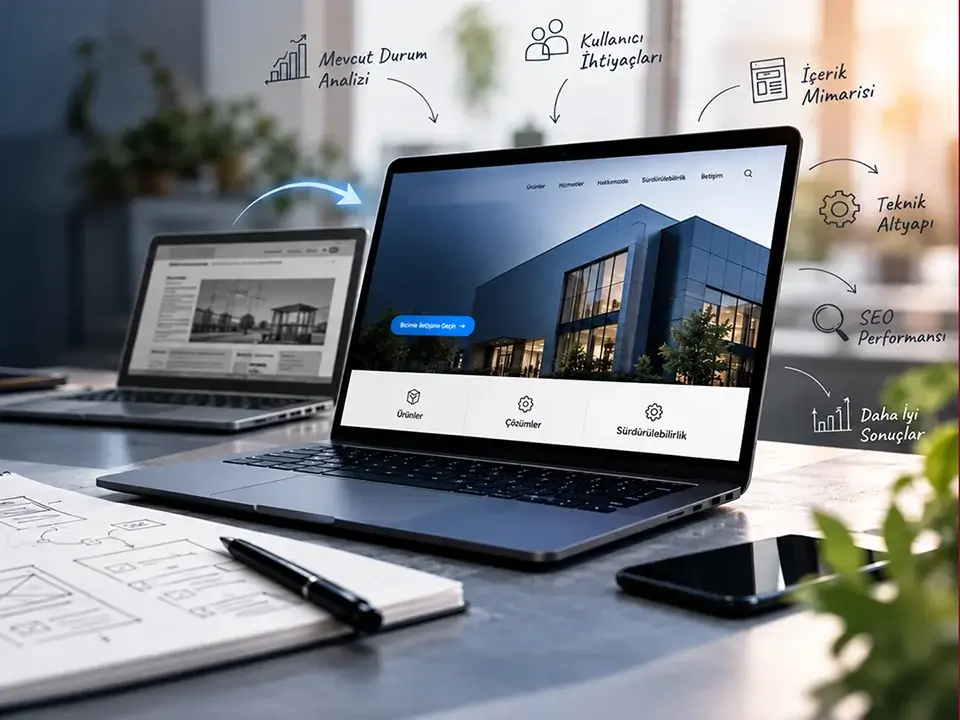 Kurumsal Web Sitesi Yenileme: Ne Zaman ve Nasıl Yenilenmeli?